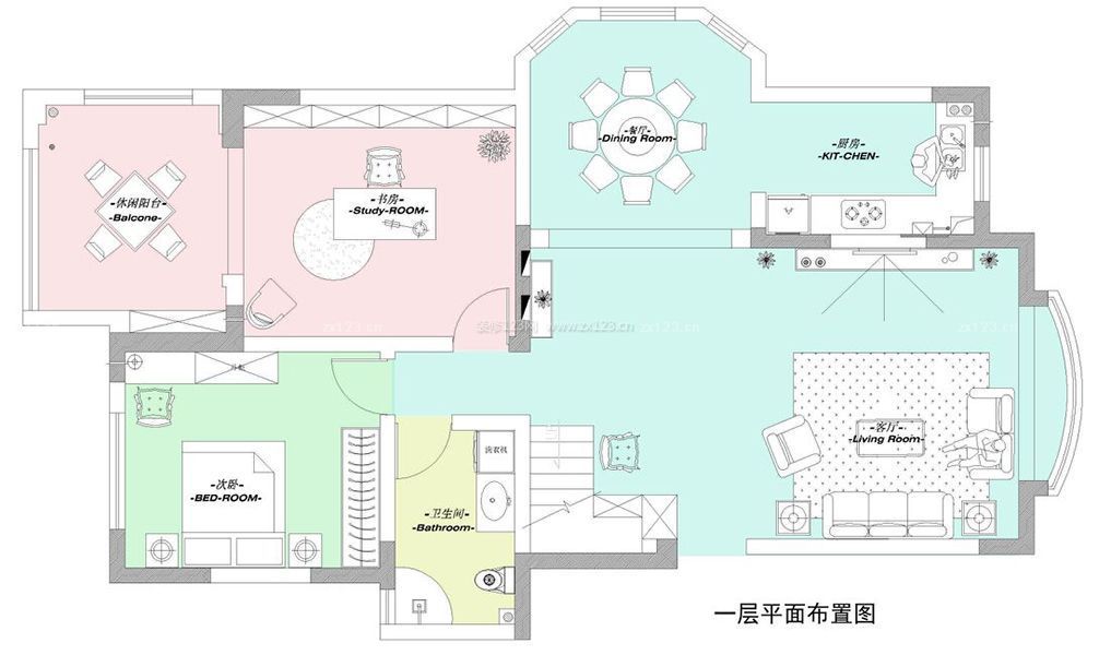 農(nóng)村144平米房屋漂亮小別墅戶(hù)型設(shè)計(jì)圖