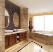 欧式风格豪华浴室按摩浴缸设计图