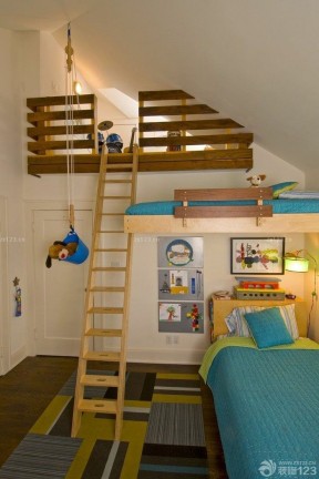 小户型儿童房设计 现代简约风格儿童房