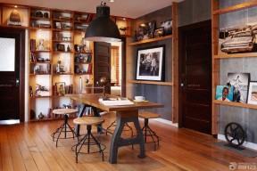 60平小戶(hù)型loft裝修 展示架