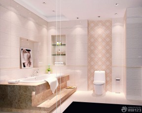 现代家装按摩浴缸设计图片
