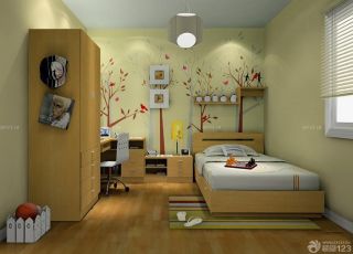 2023中式风格小户型儿童房设计图欣赏
