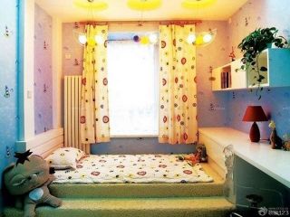40平米一居室 卧室田园风格设计样板图