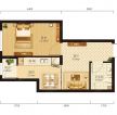 最新50平米小户型平面图一居室设计方案