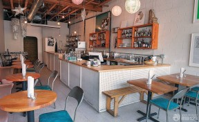 特色快餐店 美式鄉(xiāng)村混搭風(fēng)格 