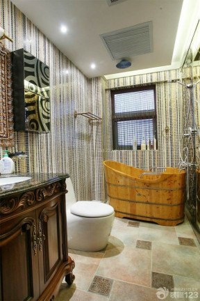 国外经典小户型设计 家居浴室