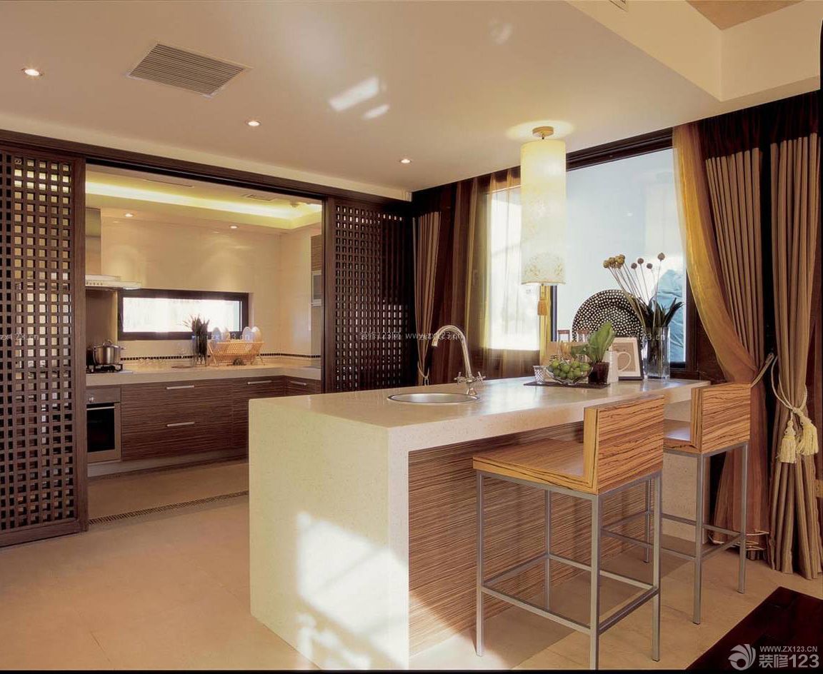 个性30平米单身公寓厨房装修设计