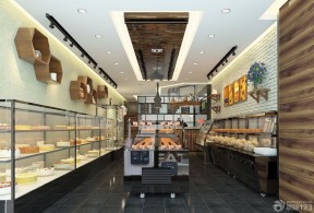 面包店 黑色地磚