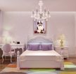 紫色优雅现代小户型创意儿童房间布置效果图