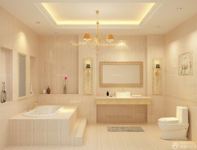 精装欧式风格砖砌浴缸设计样板参考