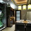 最新中式风格小型会所餐厅设计