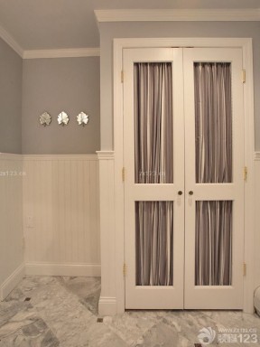 浴帘图片  家庭浴室
