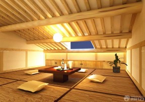 现代日式禅意家居装修样板间