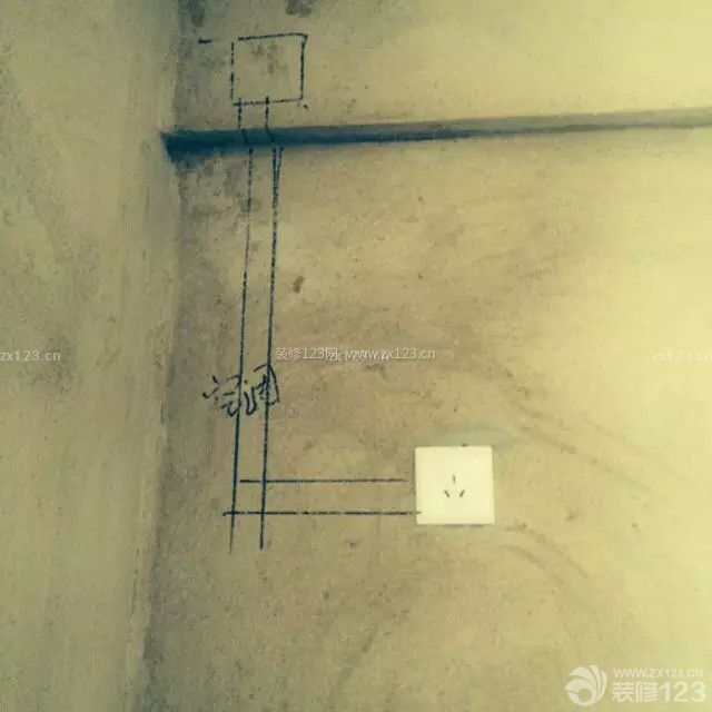 印象新城工地放线实景