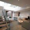 家装现代风格房屋楼梯设计效果图片