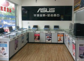 電腦店面 原木地板