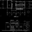 公共衛(wèi)生間立面平面圖