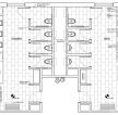 大型公共衛(wèi)生間隔斷平面圖