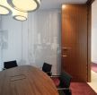 小型会议室布置设计实景图