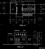 公共衛(wèi)生間立面平面圖