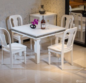 个性简欧风格折叠餐桌装修案例