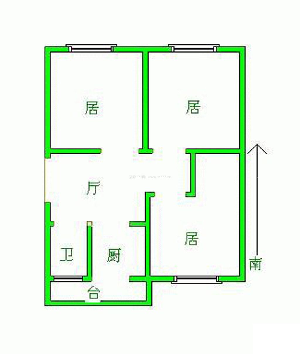 农村自建平房房屋设计图