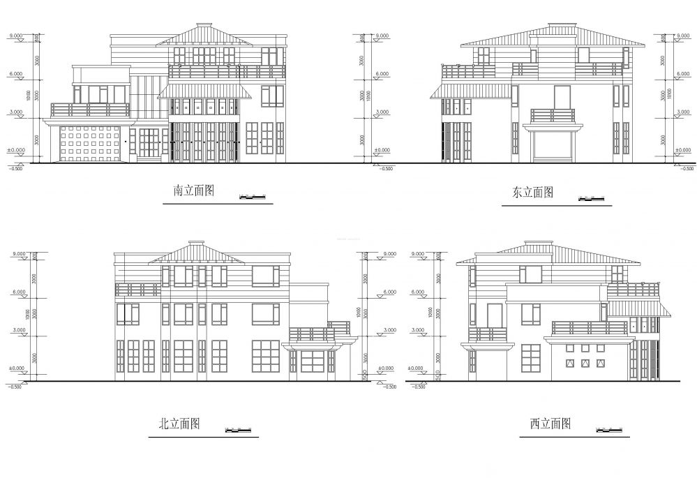 2023別墅設(shè)計(jì)圖紙及效果圖大全