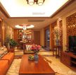 古典主义风格大户型客厅黄色门框装修效果图欣赏