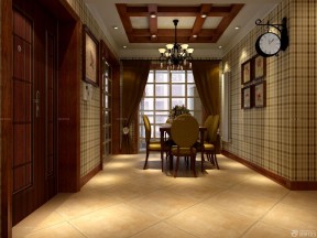 家裝餐廳吊頂 美式古典風(fēng)格