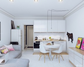 25平米小户型公寓装修 开放式厨房