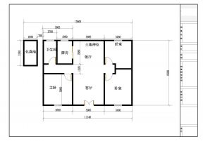 現(xiàn)代農(nóng)村平房房屋設(shè)計(jì)圖