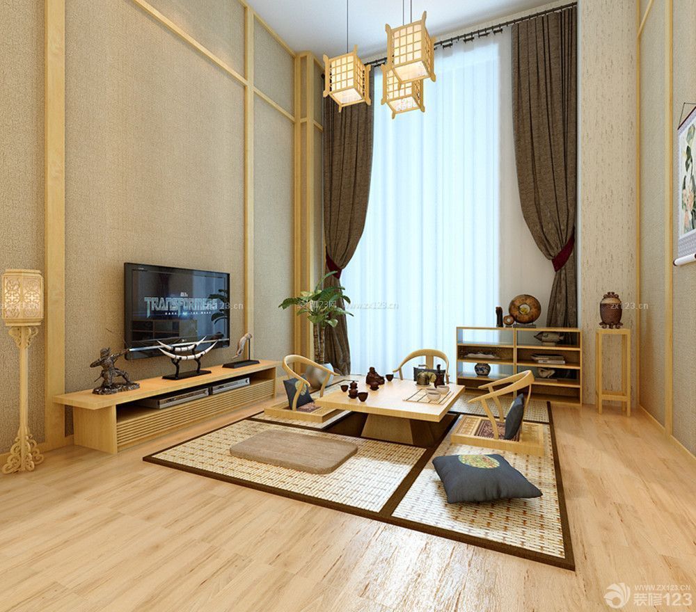 家装日本超小户型装修客厅设计案例