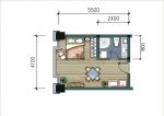 最新自建房30平米小戶型平面圖設(shè)計案例