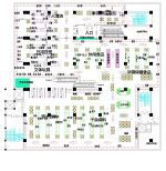 大型超市施工設(shè)計平面圖紙