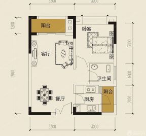 30平米小戶型平面圖單身公寓設(shè)計(jì)