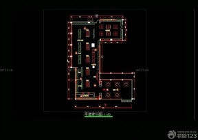 小型日用品超市設(shè)計平面圖