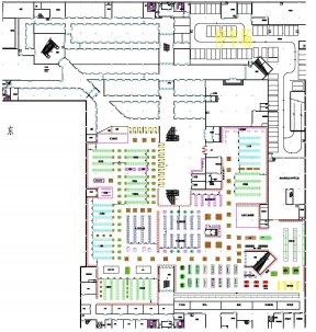超市施工設(shè)計平面圖紙
