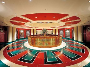 迪拜七星级酒店 大厅设计