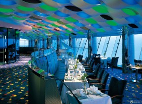 室内迪拜七星级酒店餐厅设计图片欣赏