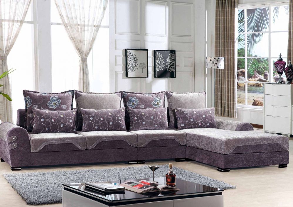 美式品牌布艺沙发坐垫效果图