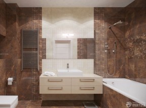 卫生间仿古瓷砖 自建房室内设计