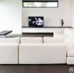 家装客厅简单电视墙设计效果图