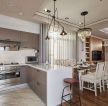 创意65平米两室一厅开放式厨房设计