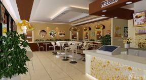 奶茶店裝修效果圖大全 現(xiàn)代風(fēng)格