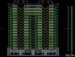 多層住宅大樓建筑立面圖