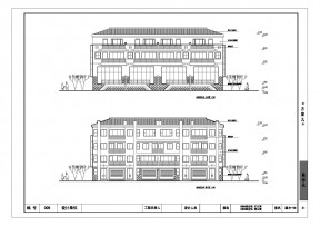 辦公樓建筑立面圖設計