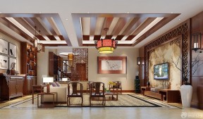 中式屏風(fēng)隔斷 家裝客廳設(shè)計(jì)