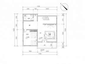 一室户房子设计平面图