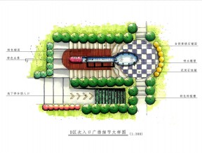 私人會(huì)所花壇平面圖設(shè)計(jì)