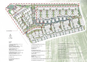 2023大型廣場花壇平面圖設計